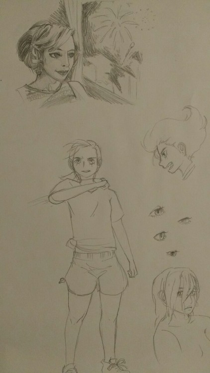luiciones-art:More sketchbook stuff