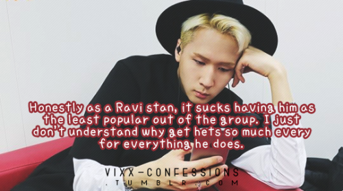 Honestly as a Ravi stan, it sucks having him as the least popular out of the group. I just don&rsquo