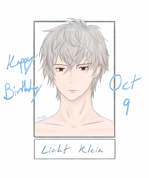 Happy Birthday Licht &amp; Nokto~!!!ー“Nokto”“Licht”““Happy Birthday!!””..[Klein twins’ past &amp; ba