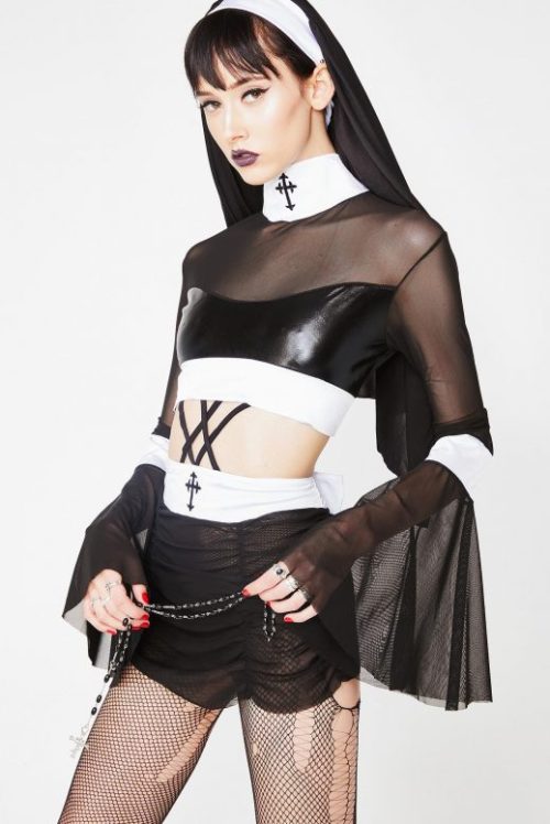 Depraved Naughty Nun Costume[x] Check It Here!IG: @hexlibrisofficial | Twitter: @hexlibriscoven | FB