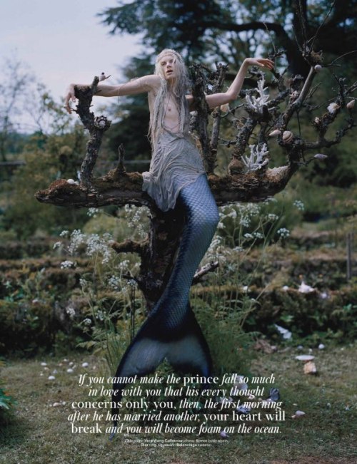 anarchy-of-thought: Kristen McMenamy for W Magazine December 2013 by Tim Walker