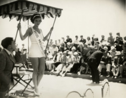 gmgallery:  Joan Bennett in the swimsuit portion of the Miss Missouri contest for the film She Wanted a Millionaire (1932)www.stores.eBay.com/GrapefruitMoonGallery