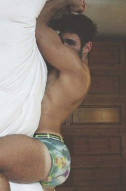 alexkingfilm: Tie Dye Undies by Alex King // Model : Leo from Italy