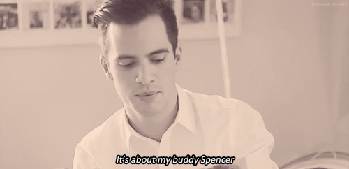 lena-urie-leto:Brendon’s talking about This is Gospel