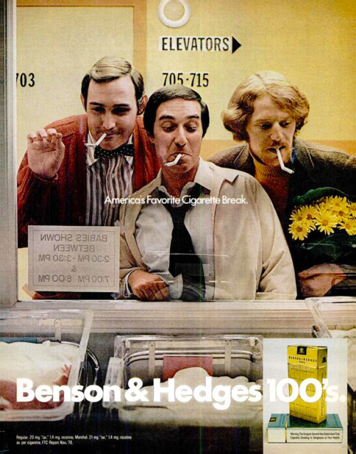 Benson &amp; Hedges, 1971