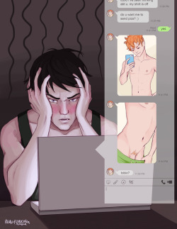 Reallyporning:  8: Skype Line Messaging First Attempts At Sexy Messaging And Kageyama