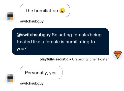 lace-deactivated:deliberate-cruelty:lace-deactivated:lace-deactivated:male subs: why do you enjoy forced feminization, keep it as short as possible - goThis is for everyone not understanding why I don’t support forced feminization and sissyfication