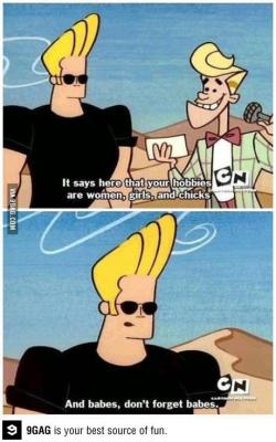 peppermint-madness:  AHAHAHAHA. Johnny Bravo.