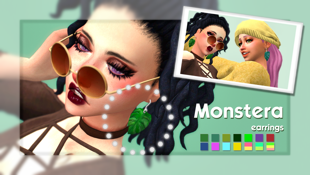 𝕄𝕠𝕟𝕤𝕥𝕖𝕣𝕒 𝔼𝕒𝕣𝕣𝕚𝕟𝕘𝕤• 14 swatches
• Base game compatible
• Disallowed for random
• Recolor OK
• please do not re-upload
DL (SFS･No Adfly) Thanks to all the creators!
YATTA !🥳