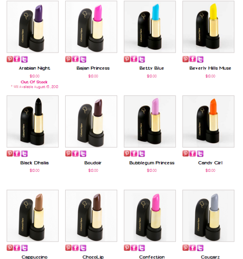 just-a-zombie-slayer: Hey everyone I’m back with more cosplay help!  These lipsticks are 