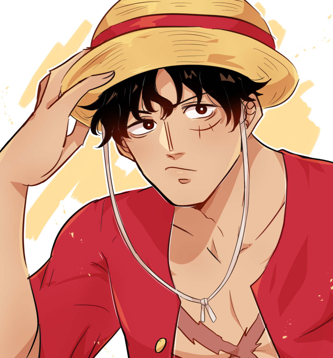 One piece: Heart of gold Monkey D. Luffy  One piece tumblr, Luffy outfits, One  piece manga