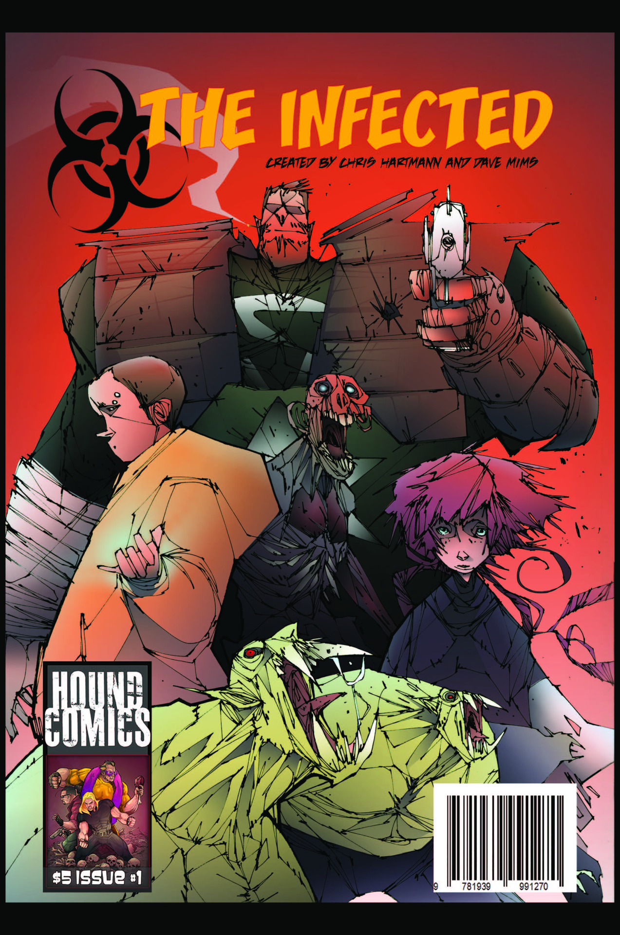 The monster genre just got better with The Infected #1 by writer Chris Hartmann artist Dave Mims
Super humans have turn into flesh eating monsters!?
Read it on Comicsfix today!