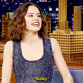 beneffleck:“I like saying Daisy Ridley, that’s a great name to say” - Jimmy Fallon