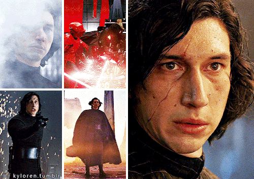 kyloren:“Ow!”star wars sequels appreciation week → day two: FAVOURITE CHARACTER ✨               ↳ BE