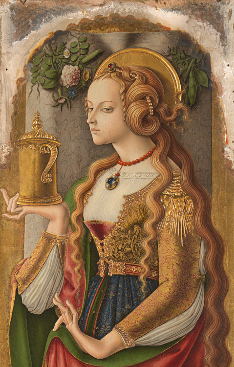 &ldquo;Maria Magdalena&rdquo; as Sophia by Carlo Crivelli (1435-1495) ▼ ~ You shoulda saw He