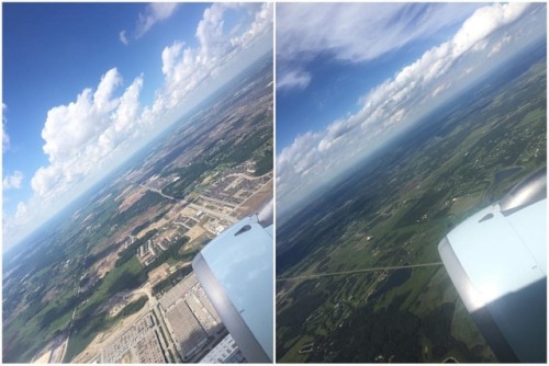 <p>Bye Turonno, hello Edmonton! #kdays #soundgirl #techlife #windowseat #Toronto #turonno #edmonton (at Edmonton International Airport)</p>