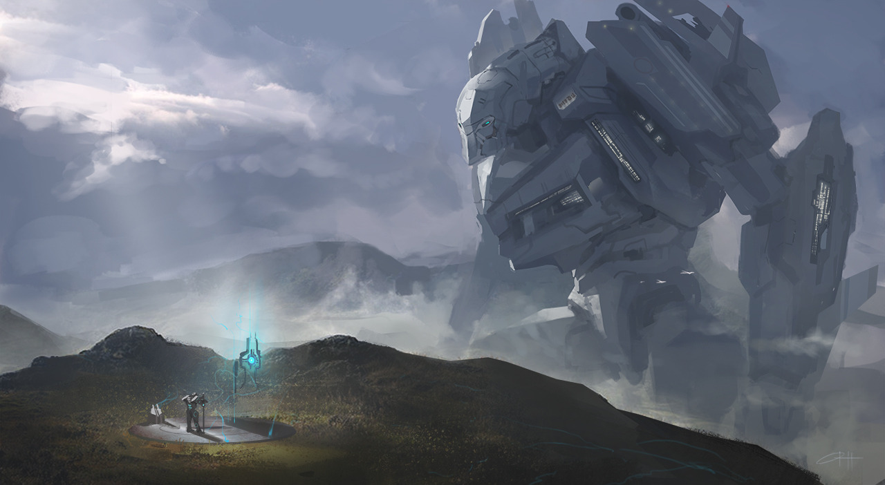 biosynth:  Finally took the time to do my own interpretation of metrotitans from