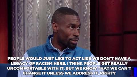 Stephen Colbert confesses to DeRay McKesson what white people fear about privilege — and it’s perfect