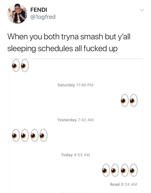 issagamedesigner: lordprettyflackorudy: biyaself: Lmaoooo this really is how it be trynna smash whil