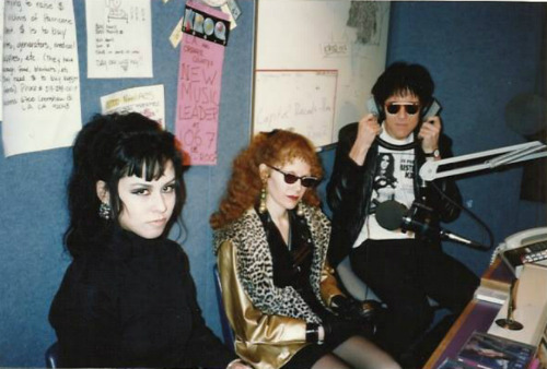 poisonivythecramps:Poison Ivy, Lux Interior, Candy Del Mar; The Cramps