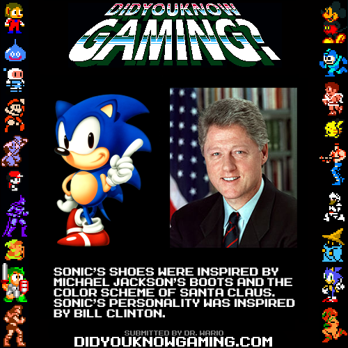 Sonic The Hedgehog: Facts And Trivia