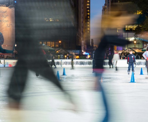 Skating At Bryant Park 4                                                                            