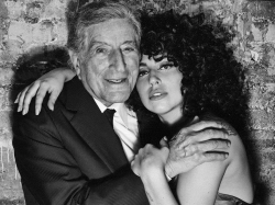 gagaroyale:  More photos of Gaga and Tony Bennett by Steven Klein 