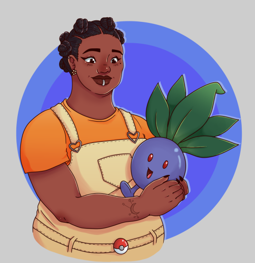 I did @orlart Draw This In Your Style! The plant reminded me of an Oddish~CONGRATS ON 700!!!!