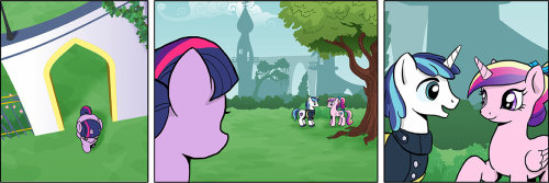 keinzantezuken:  Twilight’s First Day, part 5 —by muffinshireOther parts: 1 | 2 | 3 | 4   holky crap that’s adorable oh fuck