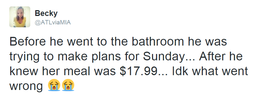 Worst. first.date. ever.