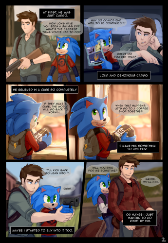 SONIC TLOU AU — not exactly a shipping question, although the