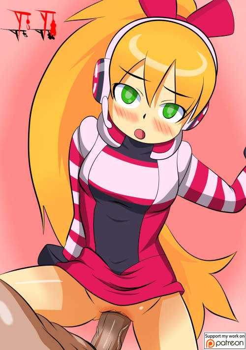 Porn Pics commission : `call` from : mighty no. 9please