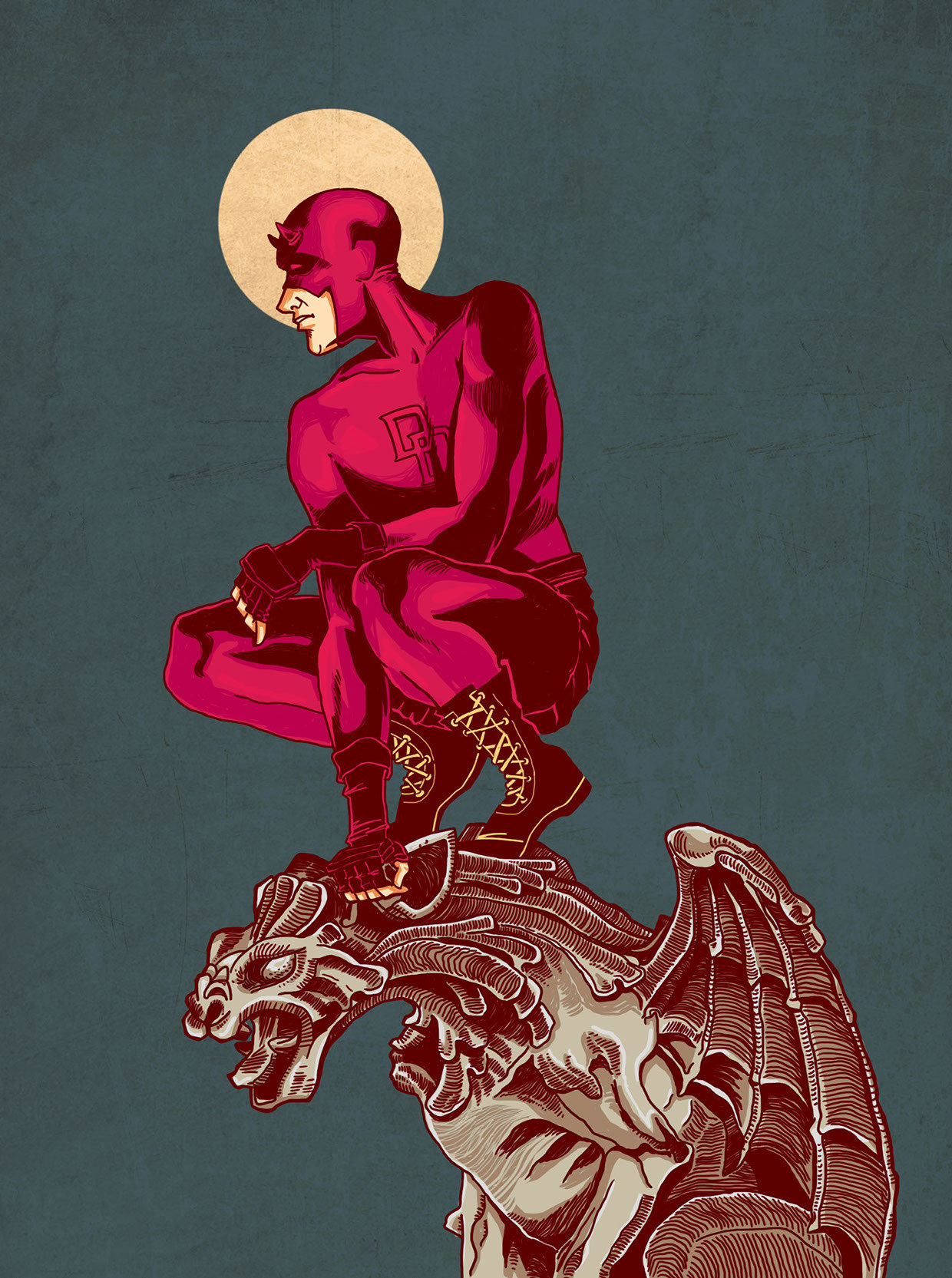 herochan:  DaredevilCreated by Pe Oliveira