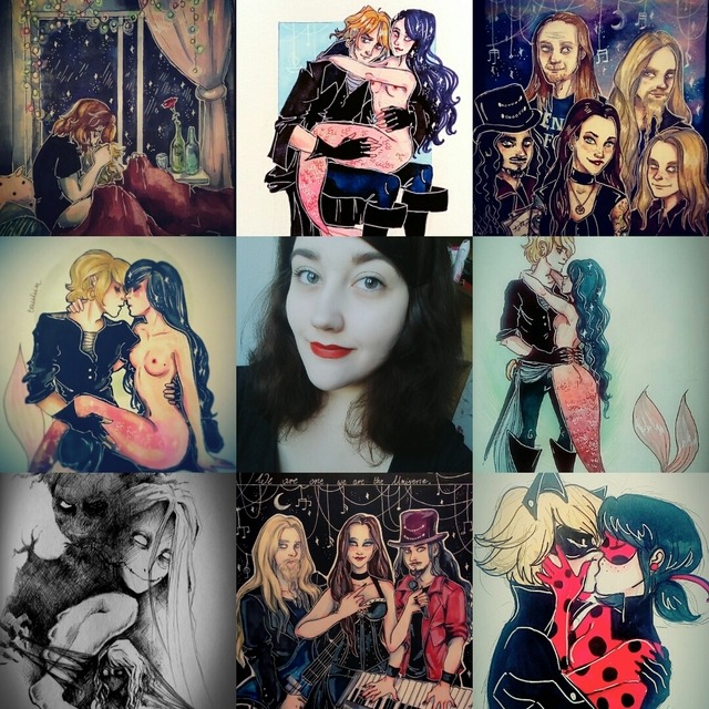 meet the artist? anyone? #taulun #meet the artist #miraculous ladybug#nightwish #Ignis and her personal shit #my art#my face