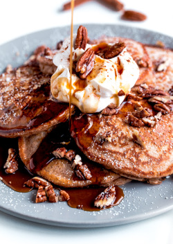 hoardingrecipes:  Pecan Spiced Buttermilk Pancakes