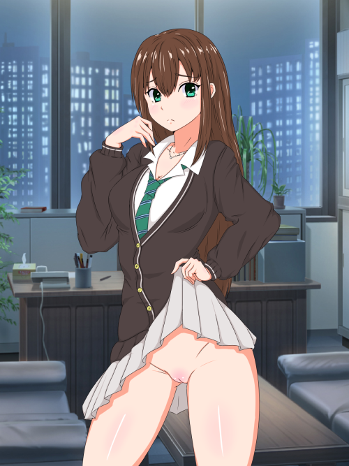 yoshicko-uncensored-hentai:  Shibuya Rin Request.More about requests & DL requests packs !