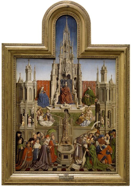 The Fountain of Life, 1432, Jan van Eyck