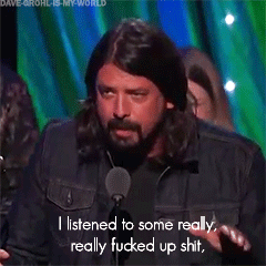 frenchgirl1999:  Gotta love Dave Grohl.