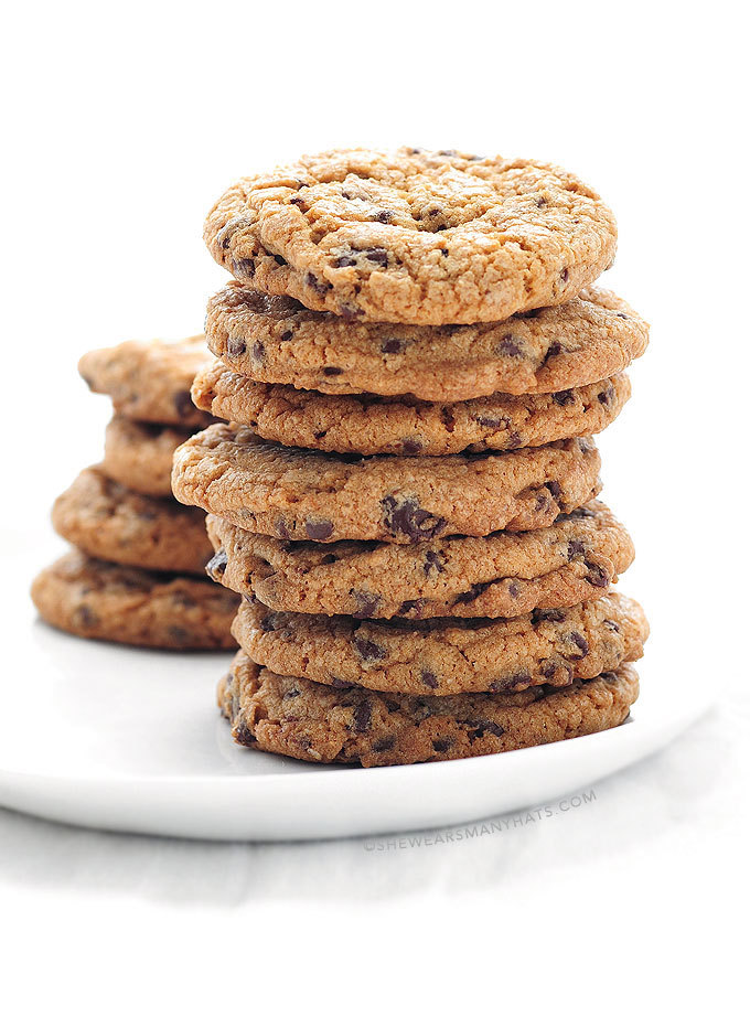 fullcravings:  Perfect Chocolate Chip Cookies