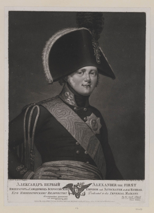 shevtcoffsergo2: Alexander the First (Emperor of Russia)  /’published 1 May 1803 GERHARD 