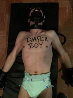 Diaper Slave Bondage