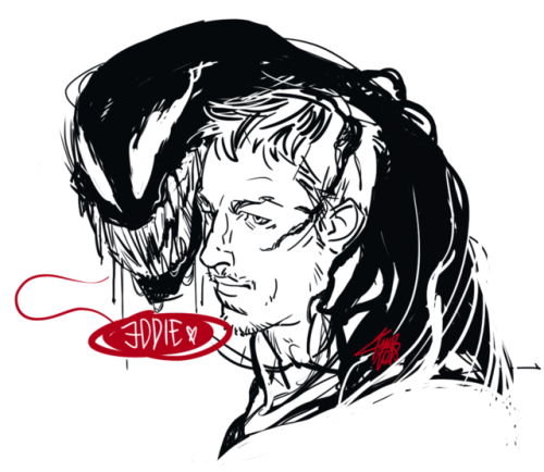 *inhales* and I didn&rsquo;t seen the movie (yet)! Thanks internet. Have this quick Veddie sketc