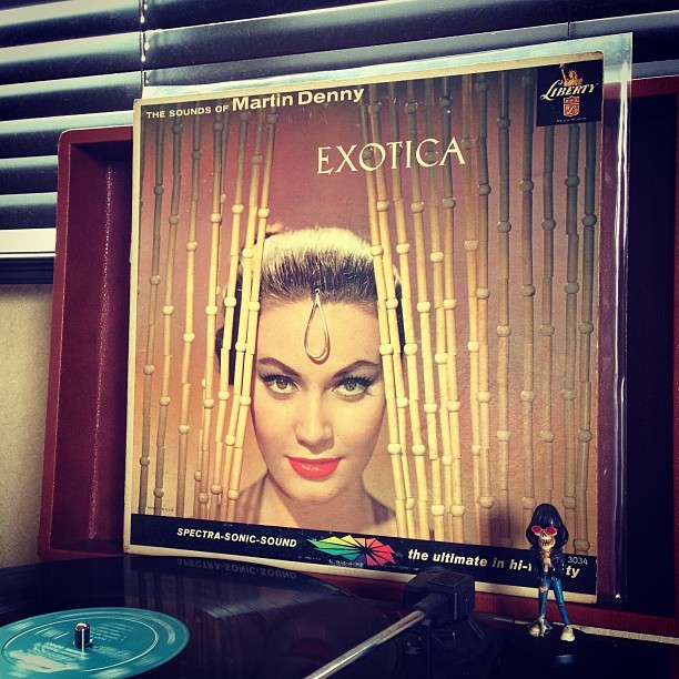 igaoaka:  #キイテイルオンガクハコレ♫ #nowplaying #vinyl #MartinDenny