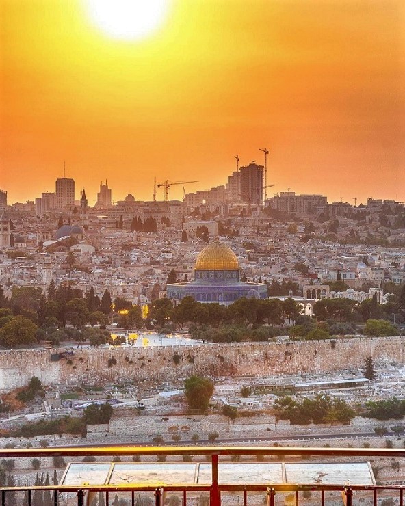 Sunset in Jerusalem