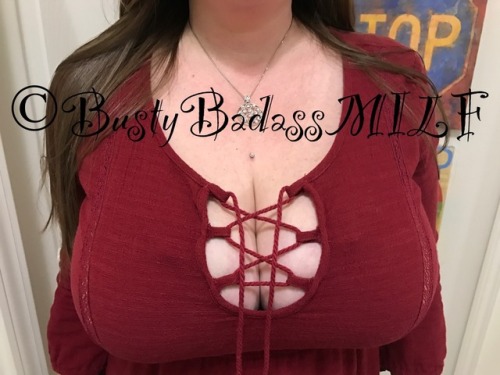 pinayprincessbeauty:  bustybadassmilf:  sassysexymilf:  Hey Sexy Sassy… I know it’s not lingerie but I wanted to get in a sexy submission and it worked just as good as lingerie!    Date night out with hubby, short dress and boobs on display made hubby