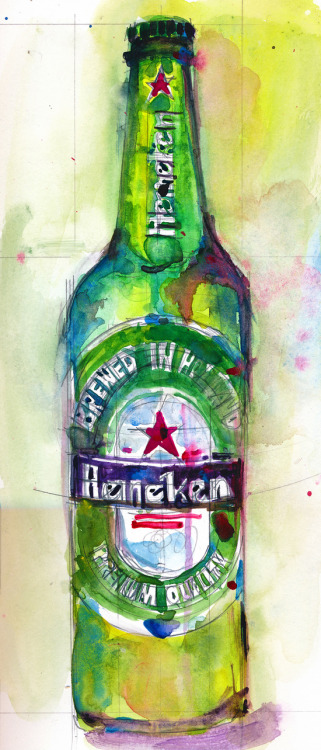 bestof-society6:    ART PRINTS BY DORRIE RIFKIN WATERCOLORS  Carlsberg Beer Bud Light Foster’s Beer - Australian Stella Artois Beer Corona Beer Heineken Beer, Happy Friday Red Stripe Jamaican Style Lager Beer Miller Lite Beck’s Beer Lone