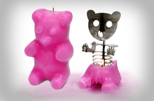 caitlynhetillica:  Compilation of Skeleton Candles Pink Cat Skeleton Candle (ึ.99) Gummy Bear Skeleton Candle Blue (แ.95) Gummy Bear Skeleton Candle Red (แ.95)  Gummy Bear Skeleton Candle Pink (แ.95) Bird Skeleton Candle (ร.58) Similar Items: