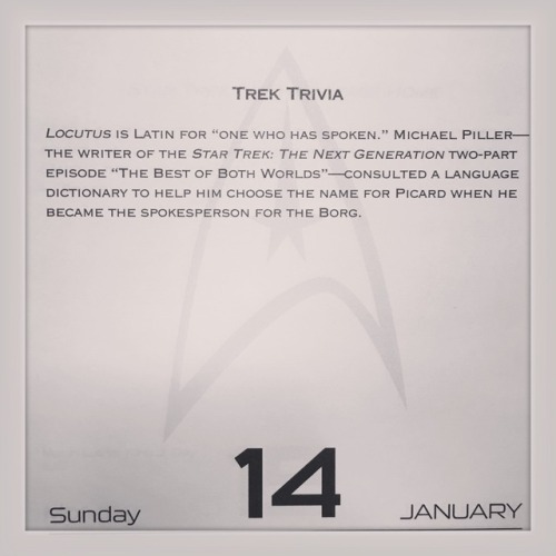 Trek Trivia