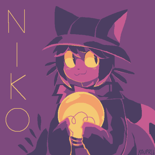 kouprii:NIKO!!!! Oneshot is a fantastic game :D“I hate pixel art” says man who just made 2 pixel art