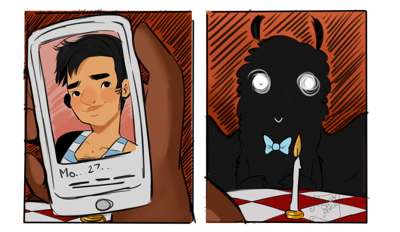 thesleepypencil:  thesleepypencil:  thesleepypencil: Datings hard when you’re a